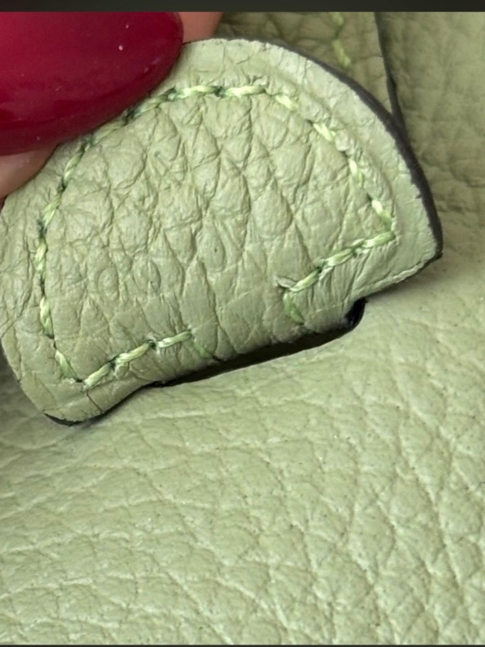 CRAZY LOW PRICE! Hermes Evelyne TPM Vert Criquet Palladium HW - Picture 6 of 10